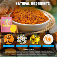 HAORQEE Kojic Acid and Turmeric Pads, Kojic Acid Cleansing Pads, Face Exfoliator Facial Sponges for Cleansing and Exfoliating (40PCS)