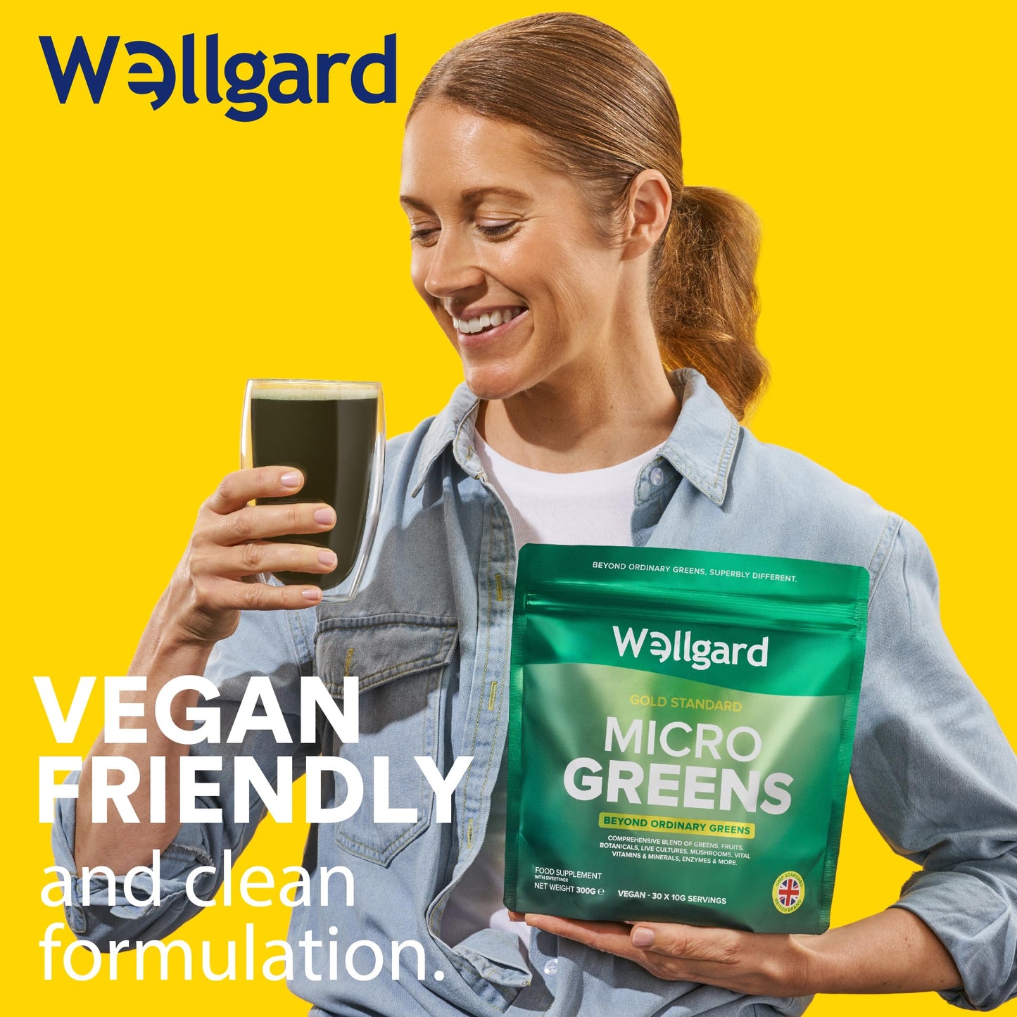 Wellgard Micro Greens 300g – Beyond Ordinary Super Greens, 57 Ingredients, 84 Scientifically Proven Health Benefits