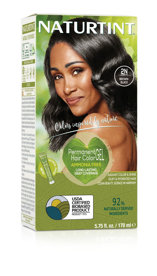 NATURTINT Naturtint Permanent Hair Colors Black Brown 2N - 1 Ct, 2 Pack