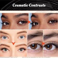 SingHao Mascara Black Waterproof for Women,Mascara Black Volume and Length Waterproof,False Lash Effect Ma/scara,High Heels Bla/ck M/ascara,Lengthening Wate/rproof Ma/scara,Wat/erproof & Smudge-Proof