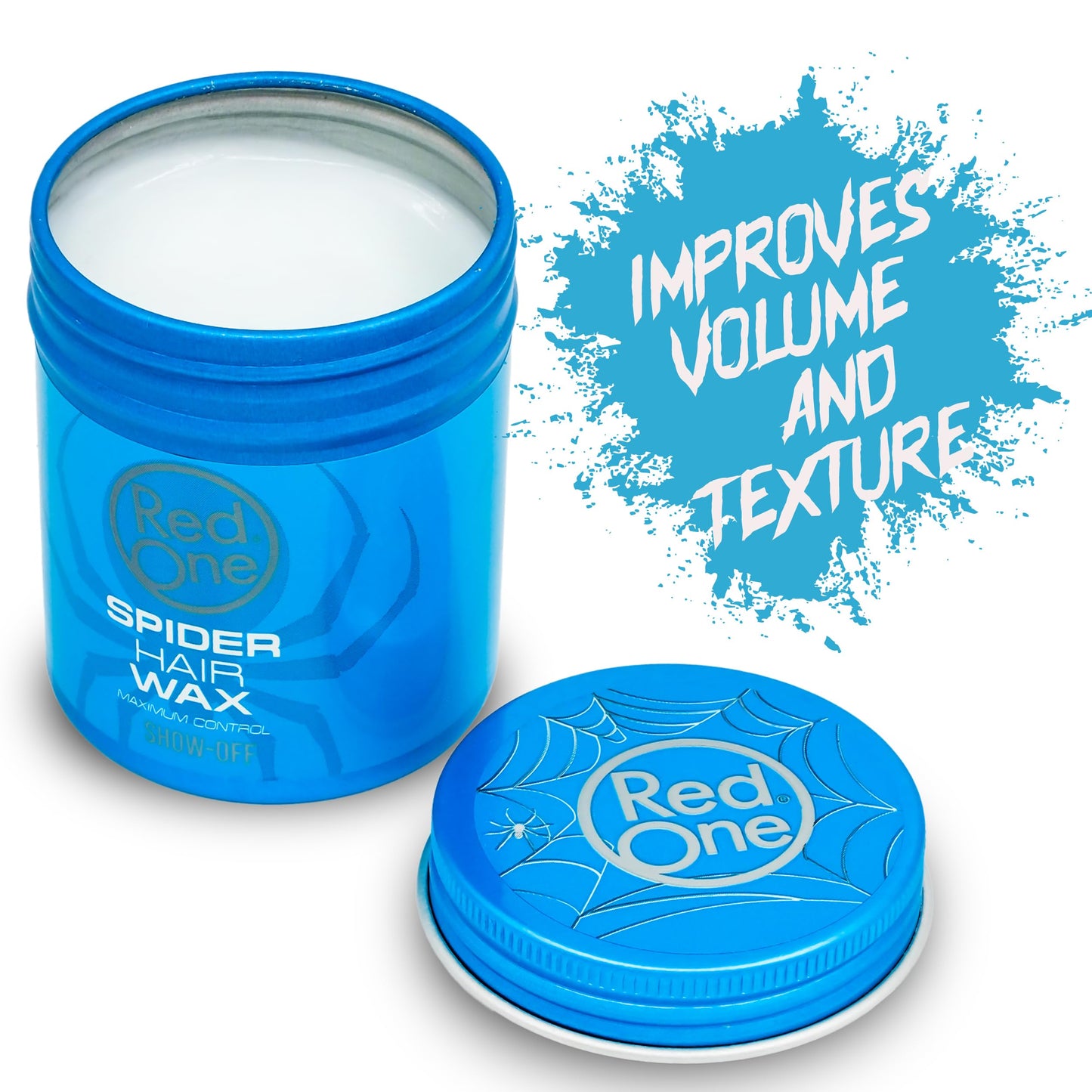 Redone Hair Styling Spider Wax Show-Off 100ml | Maximum Control | Women & Men Hair Wax | Medium Shine | Women and Men Hair Wax | Ultra Holding Effect