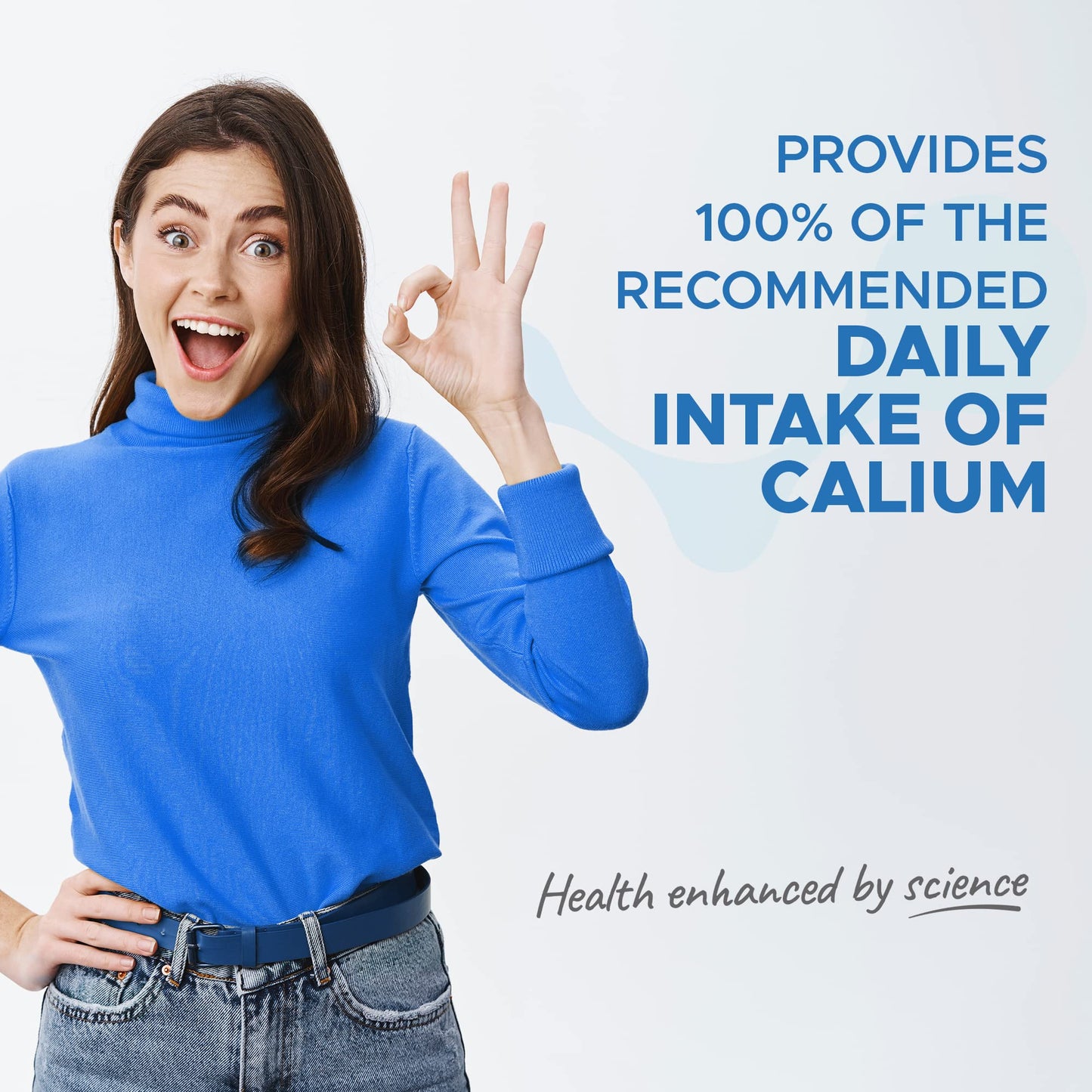 Total Bone® Calcium Magnesium Zinc & Vitamin D3 Supplement – 180 Vegetarian Tablets – 3 Month Supply High Strength Osteo Tablets – Strong Bones & Teeth – Calcium Mineral Complex