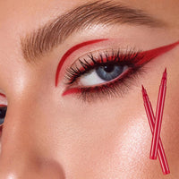 YUYUE-YY Eyeliner Pencil Coloured Eyeline Pen, Liquid Eyeliner Pen Matte Quick Dry Long Lasting Waterproof Eyeliner Pen Smudge-Proof Highly Pigmented Colourful Eye Liner for Eye-Makeup (01#)