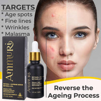 Ammuri Retinol + Supreme Serum 2.5% Vitamin C 20% with Hyaluronic Acid & Vitamin E, Face Serum, for Wrinkles, 5% Niacinamide 3.5% Anti Aging Skin Repair, Supercharged Face Serum