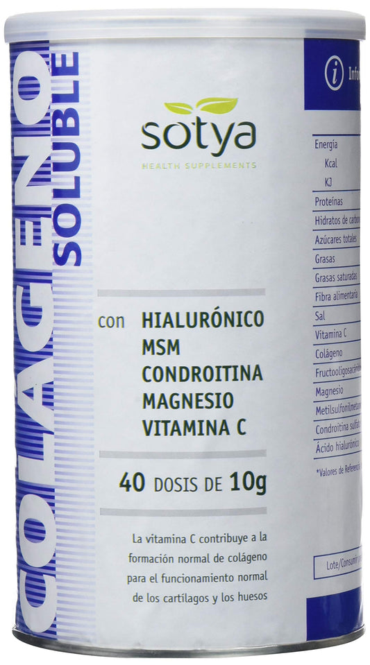 Sotya Collagen + A.hialuronico + Msm Boat 400 GR