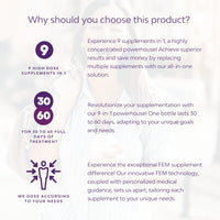 Inositol Myo & D-Chiro PCOS 4100MG Vegan Powder, Hormonal Balance, Fertility Supplement, Preconception, Pregnancy & Ovarian Support, 9-in-1 Inositol, Folate 5-MTHF, Chromium, Zinc, VIT B6, B12 & D3