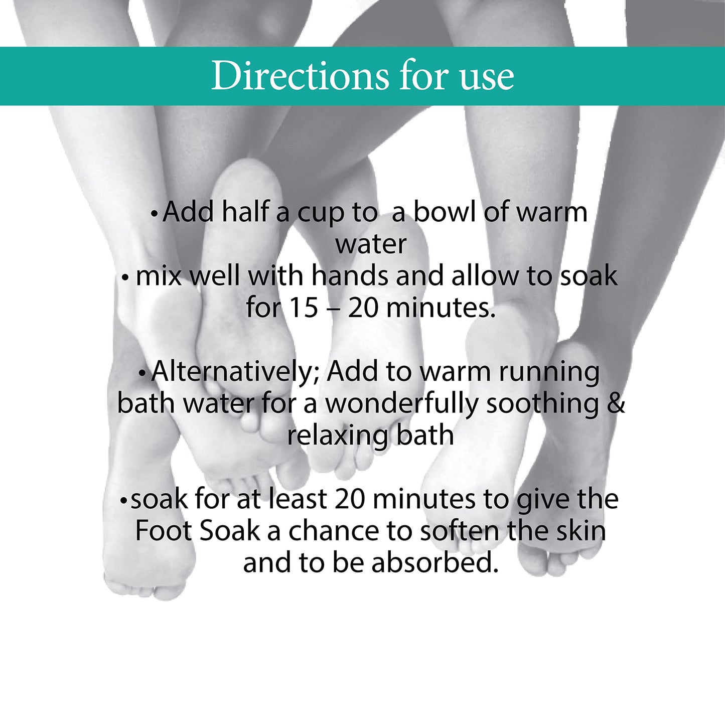 Escenti Cool Feet Soothing Spearmint & Menthol Essential Foot Soak