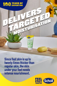 Scholl ExpertCare Intense Nourish Foot Cream for Hard Skin 150ml, Deeply Moisturising Cream with Urea, Vitamin E & Provitamin B5 Complex for Softer Smoother Feet
