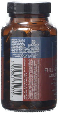 Kinetic Marketing TERRANOVA Full-Spectrum Multivitamin Complex - 100 Vegicaps