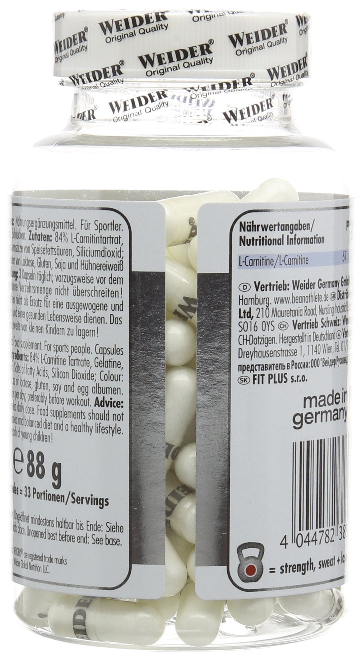 Weider L- Carnitine Capsules