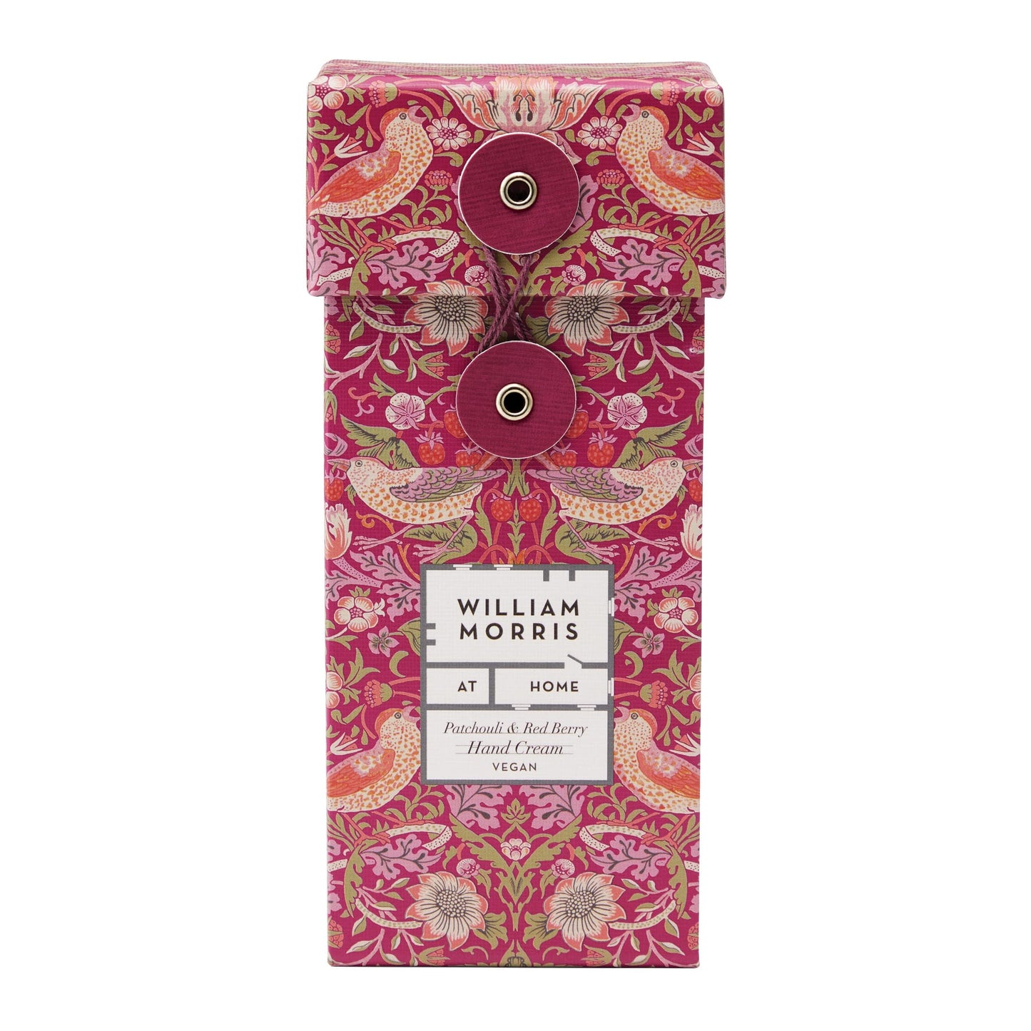 William Morris At Home Patchouli & Red Berry Hand Cream | Enriched With Shea Butter & Essential Oils | Cruelty Free & Vegan Friendly | 100ml