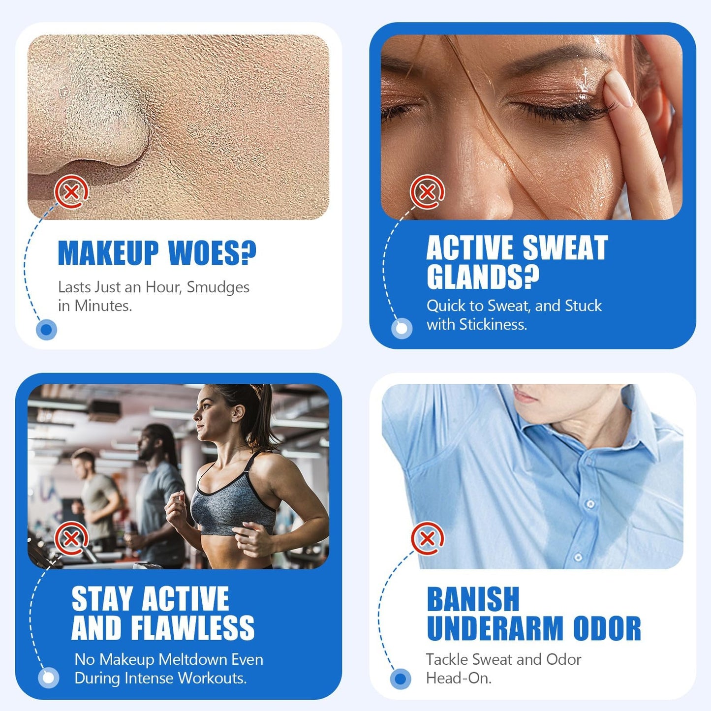 CiLiHai Sweat Absorbing Face Lotion,Antiperspirant Lotion for Face,Prevent Excess Facial Sweating and Facial Shining,Block Sweat and Oily Skin Control,Keeps You Dry,Anti Sweat Cream for Women and Men