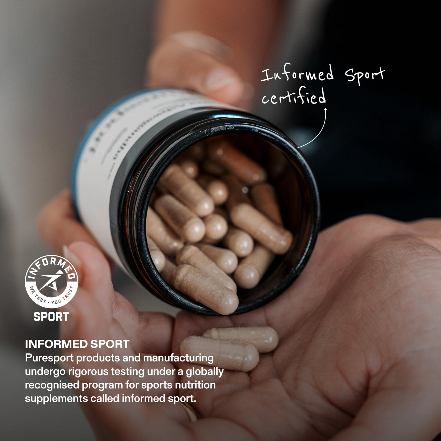 Puresport Ultra Ashwagandha Supplement | 60 Capsules | High Strength KSM-66 Ashwagandha, Holy Basil, Magnesium and Zinc | Relax, Recover, Perform