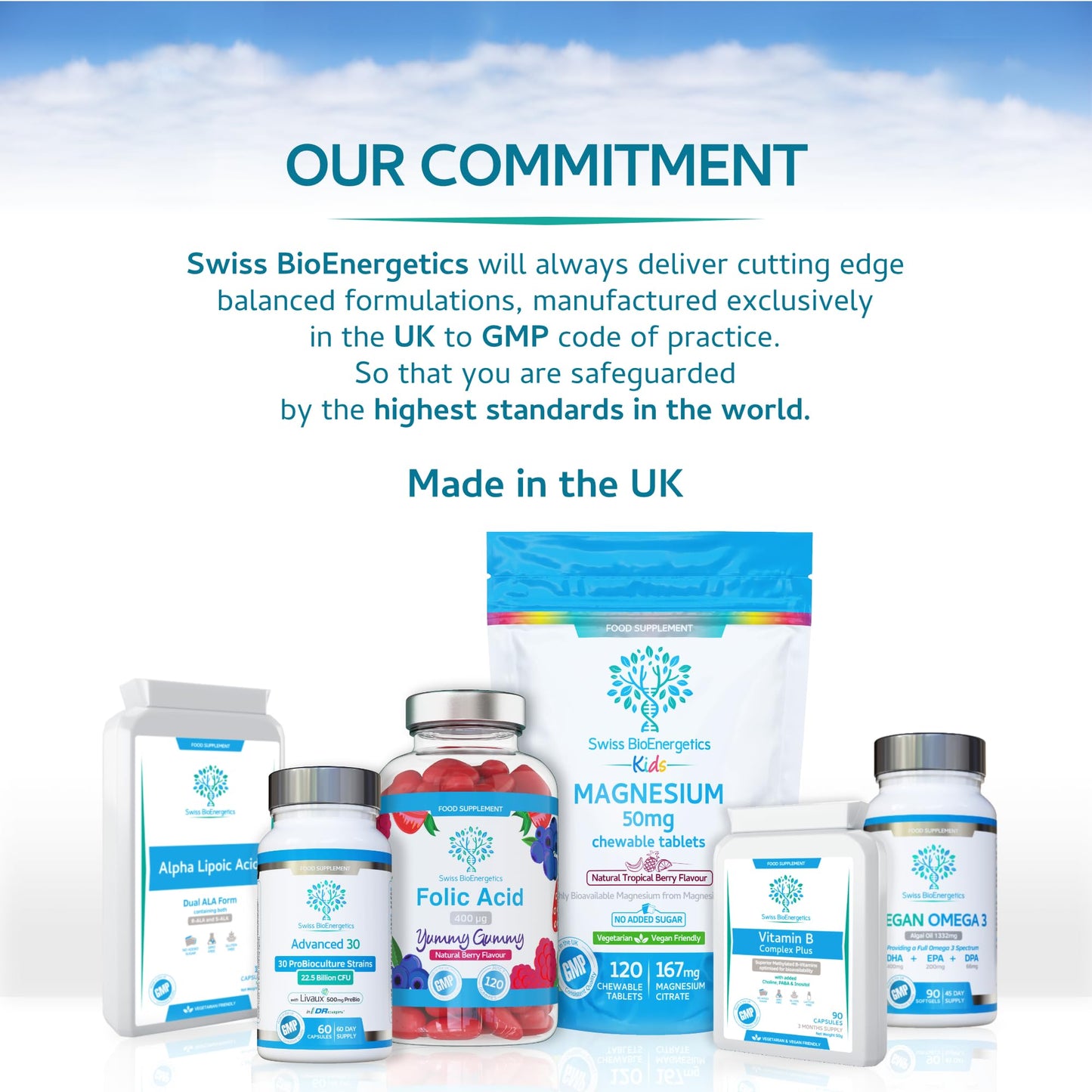 swiss bioenergetics Collagen Complex - 90 Natural Pineapple Flavour Chewable Yummy Gummies - One a Day 500mg Hydrolysed Collagen, Biotin, Vitamin C and Selenium – Healthy Skin and Hair for Men and Women – UK Made