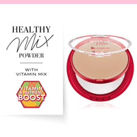 Bourjois Healthy Mix Compact Powder, Zero Signs of Fatigue, Mattifying and Uniforming Formula with Vitamins A, E and B5, 004 Light Bronze, 11 g