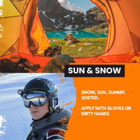 TRAIL HEAD Adventure Sun Stick SPF 50 High Performance Mineral Zinc Sunscreen Face & Lips