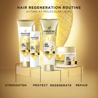 Pantene Molecular Bond Repair Intensive Hair Mask with Biotin 300ml. Pro-V Concentrated Formula for Extremely Dry Damaged Hair. Leaves Hair Visibly Healthier, Strengthened and Regenerated