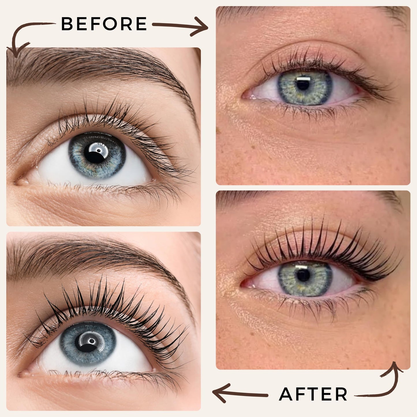 SOLMEY | 2-in-1 Lash Lift & Brow Lamination Kit | Professional Eyelash & Eyebrow Perm Set with Keratin, Collagen, Oats & Castor Oil | Salon Quality Results at Home - Up to 6 Weeks | Easy to use