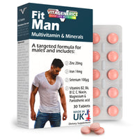 VITAGENERICS Fitman Multivitamins and Minerals 30 Tablets