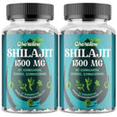Cheroline Shilajit Sea Moss and Ashwagandha Gummies 1500mg Per Serving, Enriched with 60% Fulvic Acid & 85+ Trace Minerals, High Strength Complex for Energy, More Convenient Than Resin (60 Count (Pack of 2))