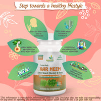 Ayushya Karneem (Karela Neem) Capsule, 60 Capsules, Natural, (Pack of 1)