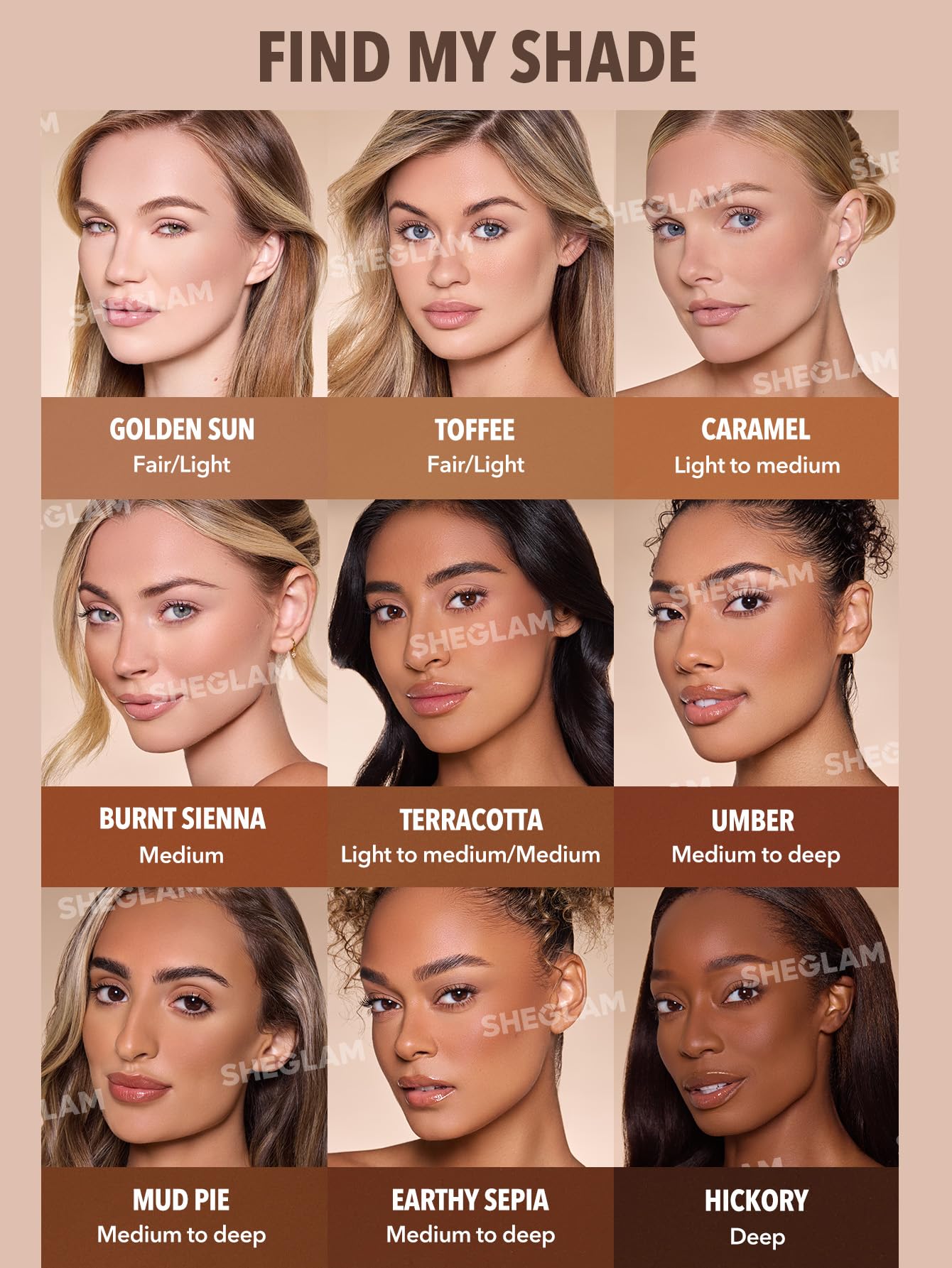 SHEGLAM Sun Sculpt Cool Toned Liquid Contour Stick Long Lasting Cream Bronzer Makeup - Earthy Sepia