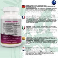 Ayushya Vasaka (Adulsa) Capsule, 60 Capsules, Natural