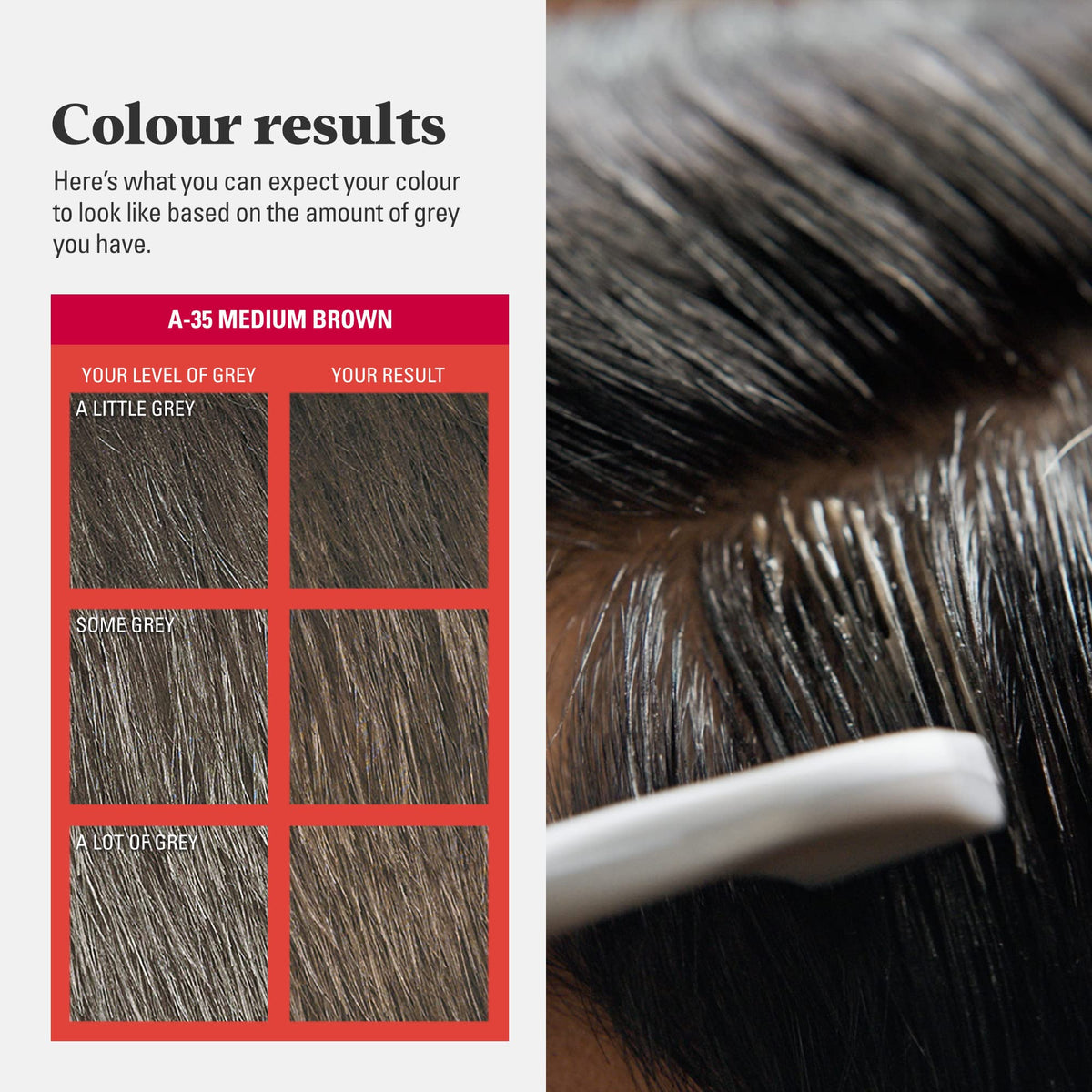 Just For Men Just for Men Ultra, Hair Colour Dye, A35 Medium Brown