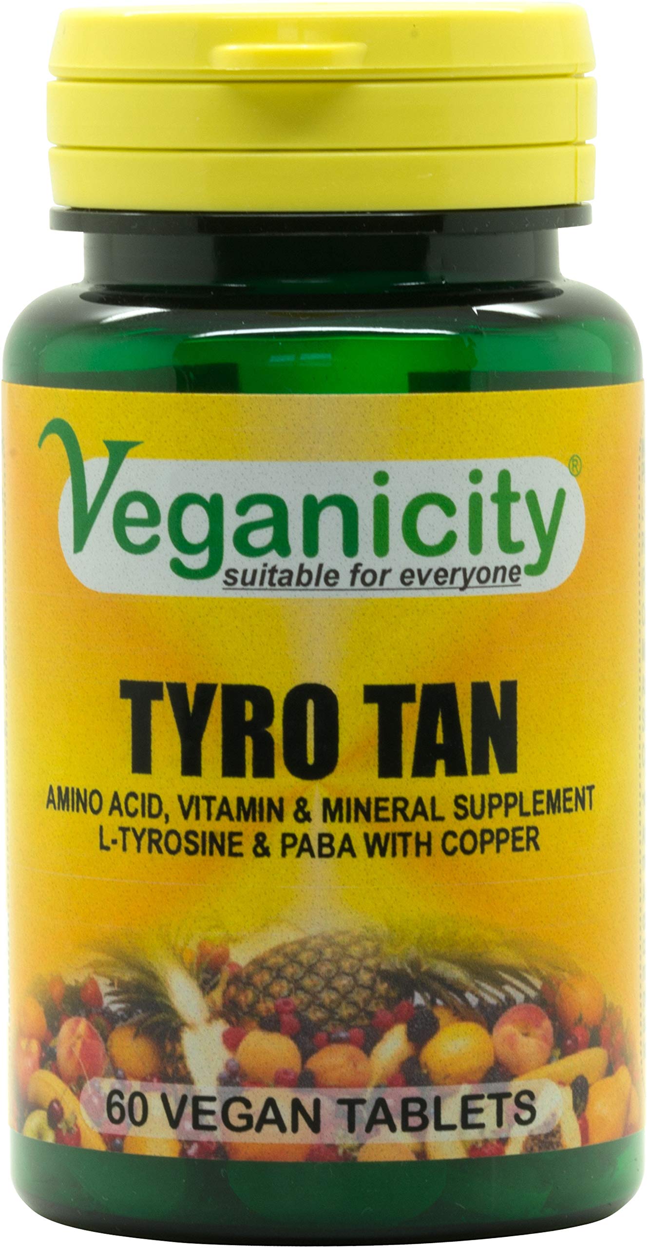 Veganicity Tyro Tan Healthy Tanning Supplement - 60 Tablets