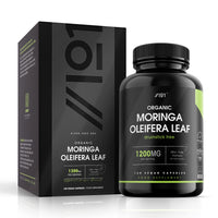 ALPHA01 Organic Moringa 1200mg - 120 Capsules - Raw Moringa Oleifera Leaf - Rich in Vitamins, Antioxidants & Amino Acid (2 Months Supply) by Alpha01