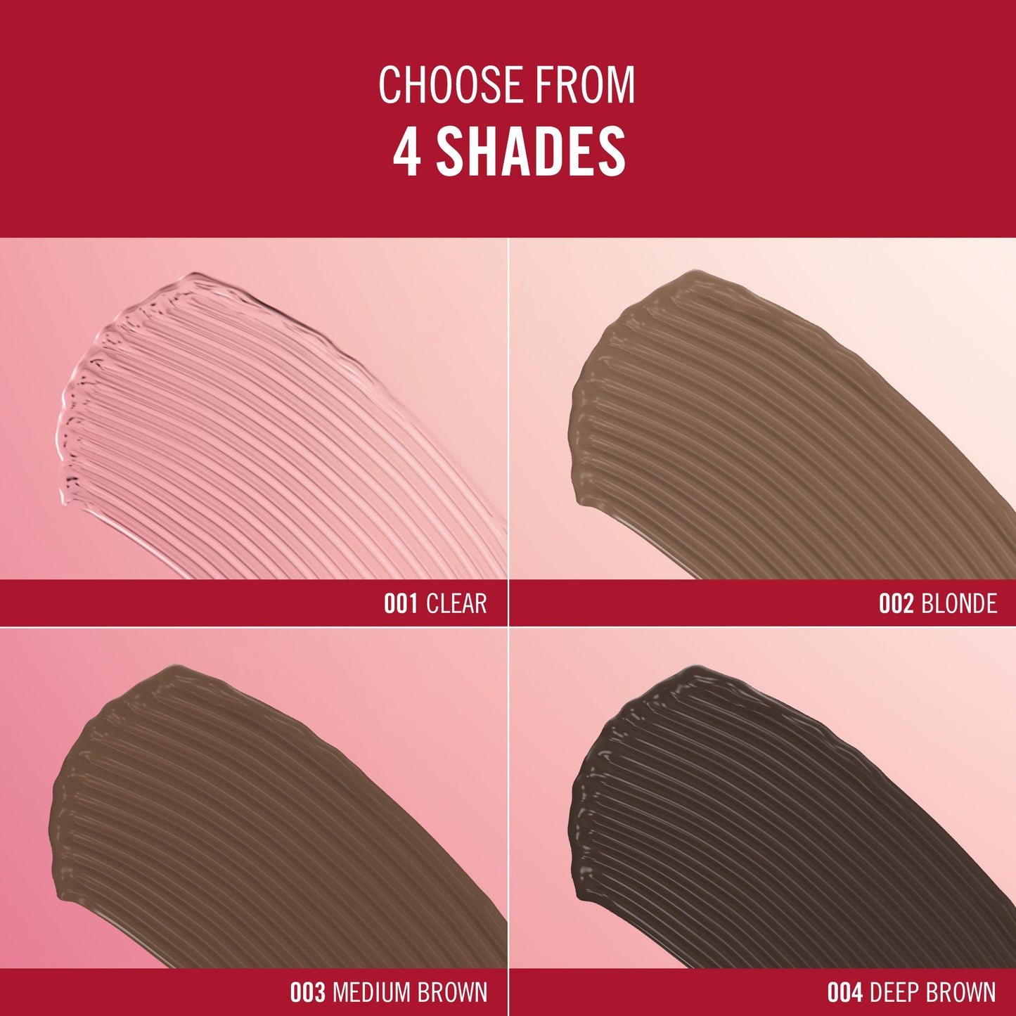 Rimmel Wonder'Freeze Brow Lamination Gel 001 Clear, Sculpt Shape Set Brows One, All Day Hold, Flake-Free, Naturally Fluffy Looking Brows, Dual Comb and Brush, Smudge Proof, Cruelty Free, Vegan