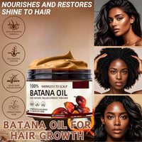 Beauthink Raw Batana Oil for Hair Growth, Batana Oil Paste, Repair, and Smoothing, for Shine, Softness & Thicker-Looking Hair