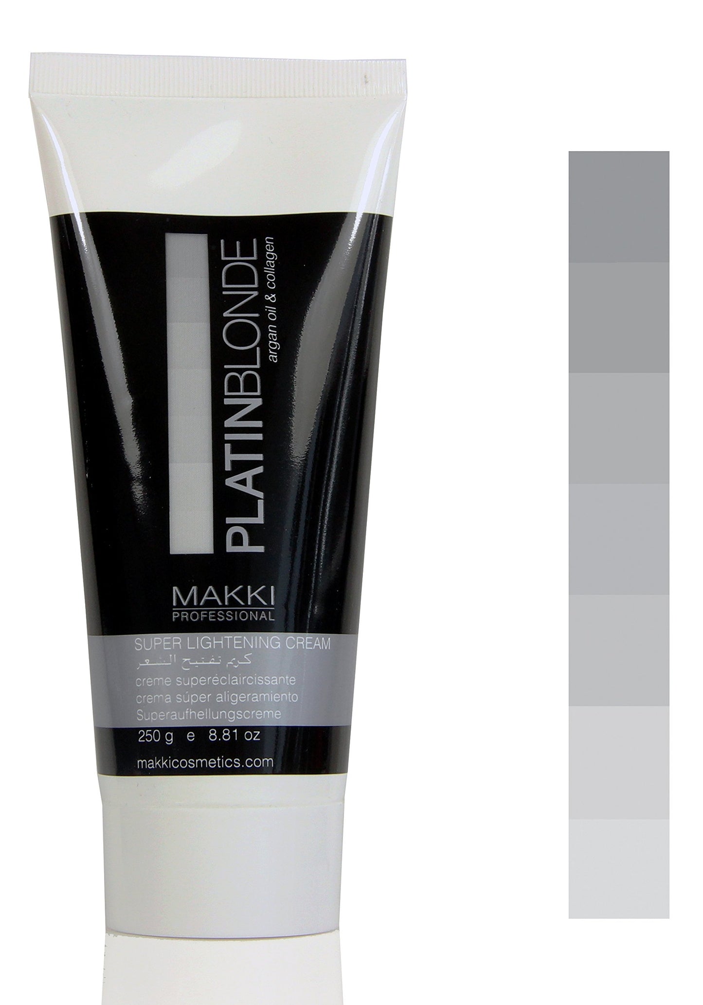Makki Platin Blonde Hair Super Lightening Cream with Argan Oil and Collagen