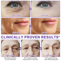 Retinol Firming Serum Stick, Collagen Peptides Firming Serum Stick, Anti Aging Peptides Cream Stick, Retinol Stick for Tightening Sagging Skin, Reduces Wrinkles & Lines, Improves Skin Elasticity (2PC)