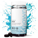Iron Vegan Gummies by Known Nutrition | 60 Two-a-Day Gummies (One Month’s Supply) | Healthy Cognitive Function, Boost Metabolism Energy Levels | Chewable Mixed Berry-Flavoured Gummies (2 Bottle)