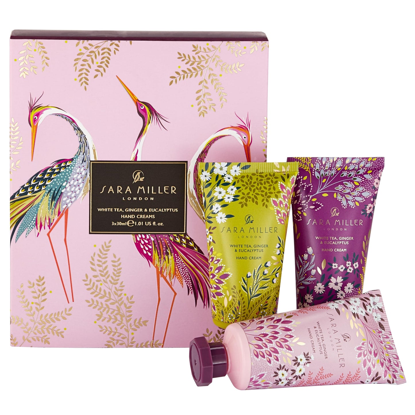 Sara Miller London Hand Cream 3x 30ml