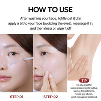 TMYIOYC ANGEL SILK Peel Shot Glow Rice Ampoule, Lotion for Brightening Exfoliating Moisturizing - Suitable for All Skin Types Contain AHA + BHA, Niacinamide