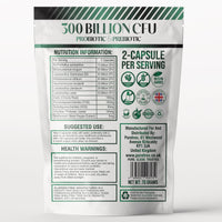 PURETREX 300 Billion CFU Probiotic & Prebiotic Multi-Strain Formula, Synbiotic Ultra, 120 Capsules