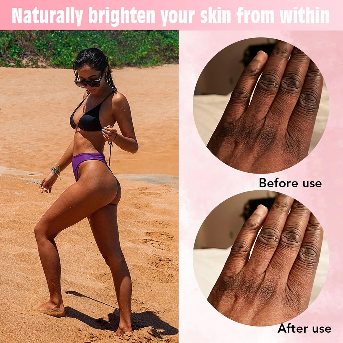 AILKE BOOST LUSTER AILKE Glutathione and Vitamin C Whitening Body Cream, Daily Moisturizer, Skin Brightening Lotion, Remove Dark Spots, Boost Hydrating, Even Skin Tone, 200 ml (Pack of 1)