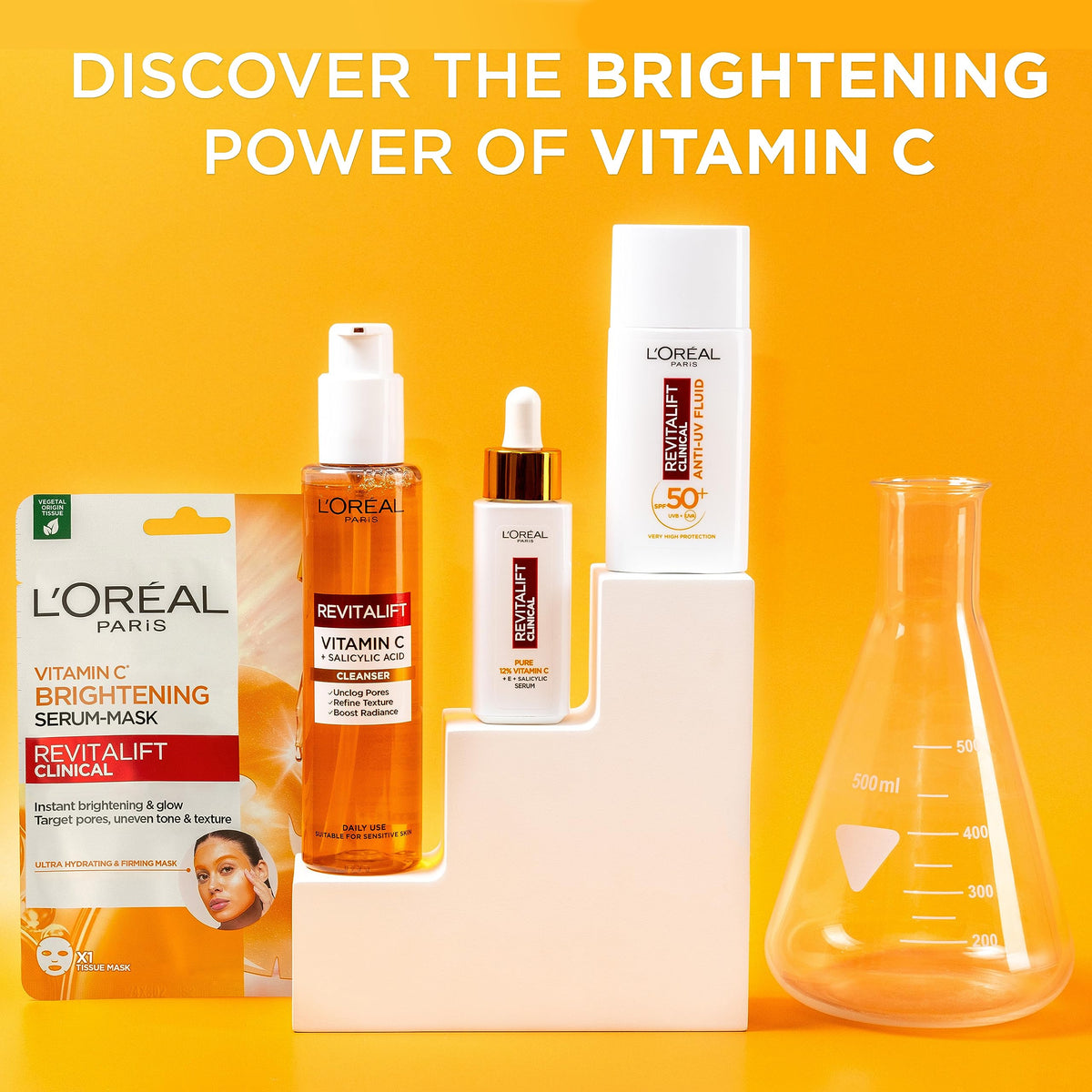 L'Oreal Paris Vitamin C Cleanser, Revitalift Vit C + Salicylic, 150ml