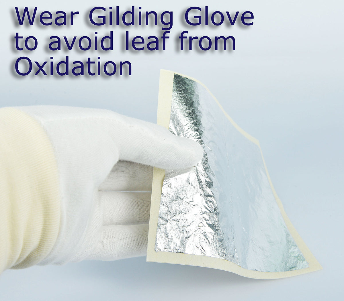 BARNABAS BLATTGOLD: Cotton Gold Leaf Gilding Gloves - Perfect Snug Fit - Maximize Feeling in Fingers - 2 Pairs