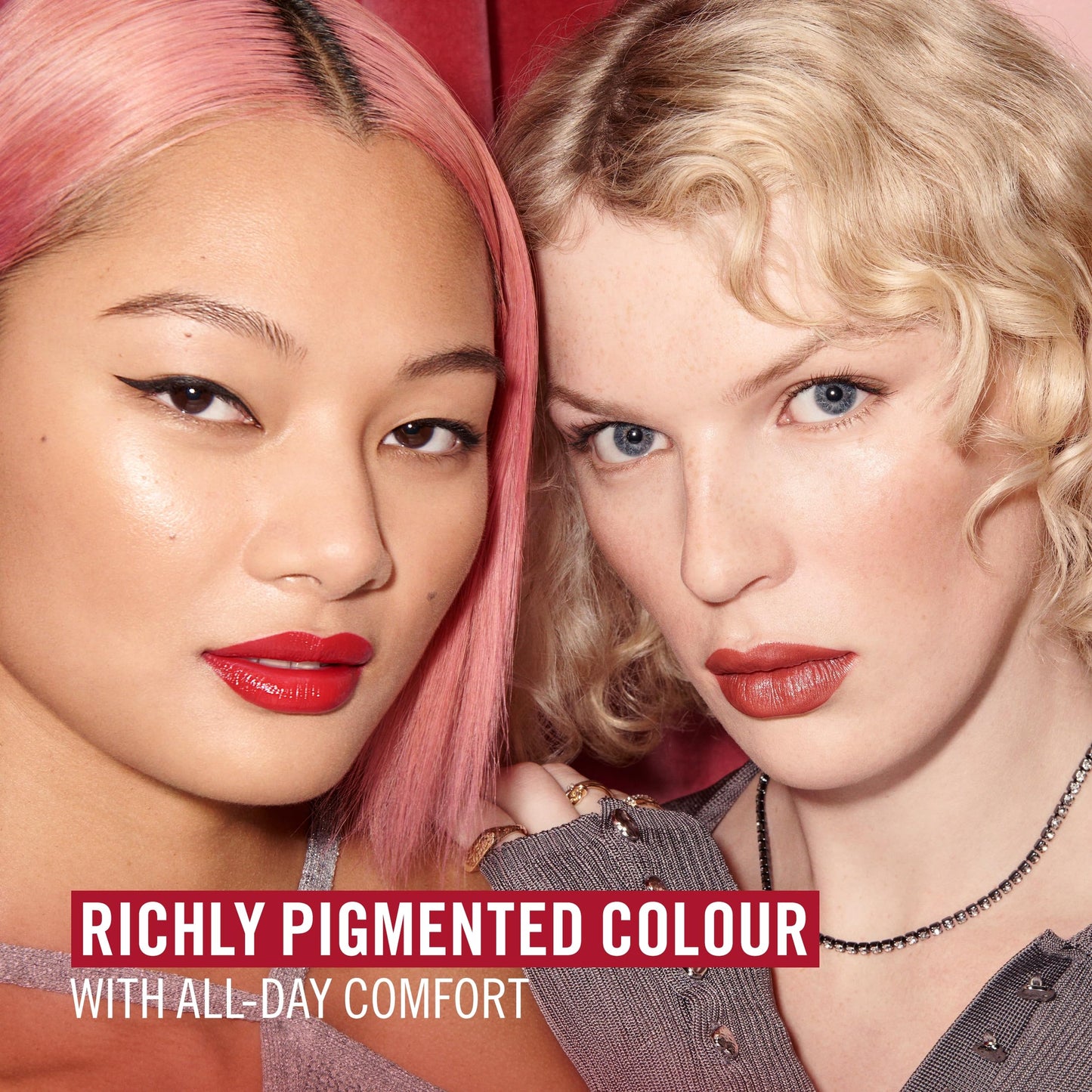 Rimmel Lasting Finish Lipstick 086 Sugar Plum, Creamy Satin Finish, Long Lasting 8 HR Wear, Comfortable Formula, Rich Pigment