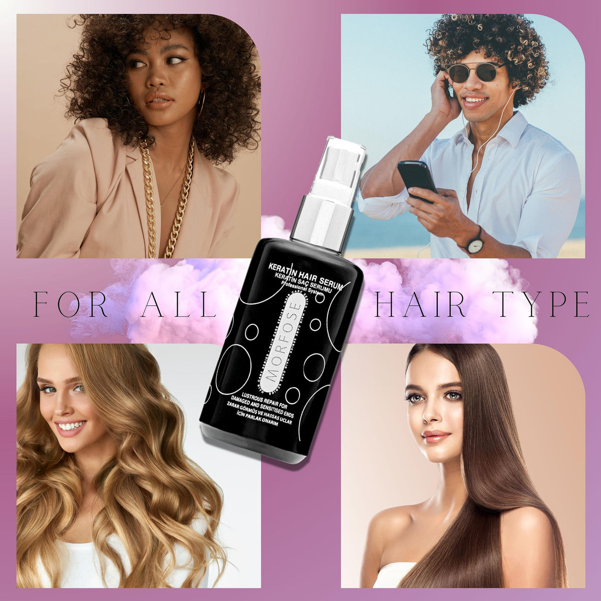 MORFOSE 2 x Morfose Keratin hair serum 75 ml