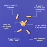 Puro Vitamin B Complex | High Strength | 8 Essential B Vitamins | High Absorption | Methylated with Folate, B6 & B12 | 60 Capsules
