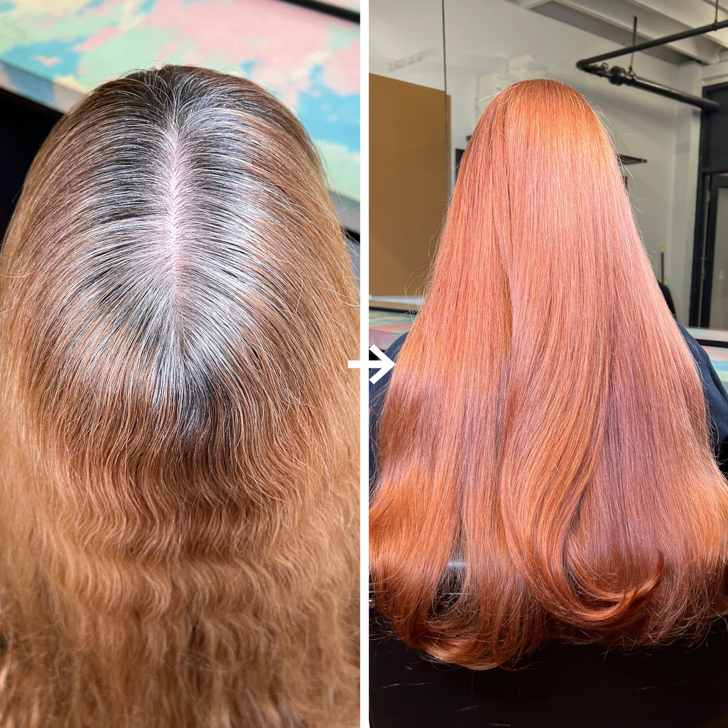 No Bleach London Permanent Hair Dye, Long-Lasting and Multi-dimensional At-Home Hair Colour, Fortified with Vegan Sea Silk and Cocamide for Incredible Shine, Colour: Natural Copper (Complete Kit)
