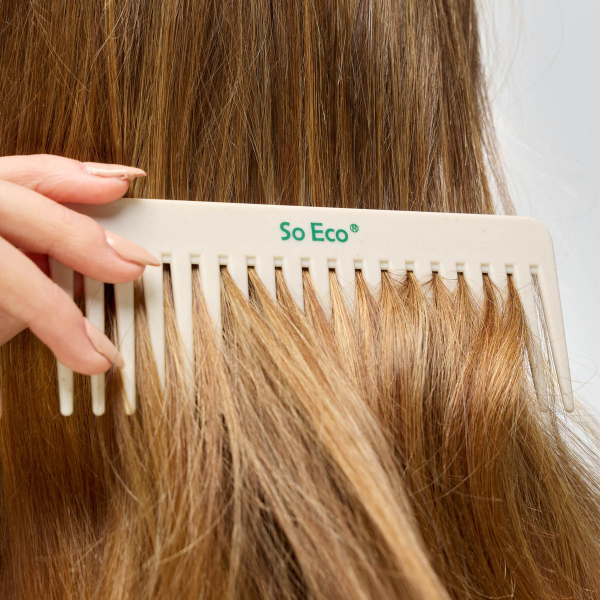 So Eco Curl Defining Set – 3-Piece Curl Care Kit with Wide-Tooth Comb, Styling Comb & Afro Pick, Made from 100% Recycled Materials for Defined, Voluminous Hair, Suitable for Wet & Dry Styling