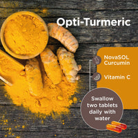 Healthspan Opti-Turmeric | High Strength 500mg Liquid Curcumin | Supports Cartilage Formation | Immune Health | 185 Times Better Absorbed & 7 Times Faster Acting Than Standard Turmeric (60 Capsules)