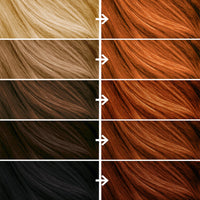 No Bleach London Permanent Hair Dye, Long-Lasting and Multi-dimensional At-Home Hair Colour, Fortified with Vegan Sea Silk and Cocamide for Incredible Shine, Colour: Natural Copper (Complete Kit)