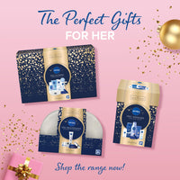 NIVEA Feel Rejuvenated Advanced Anti-Age Skincare Gift Set, Women's Gift Set Includes Anti-Age Day Cream, Night Cream and Eye and Lip Contour Cream
