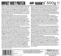 Myprotein Impact Whey Protein Vanilla Flavour, Muscle Building, Muscle Recovery, Over 80% Protein, 2g Leucine per Serving, Ideal for Lean Muscle Growth, Great Tasting Protein Supplement - 500g